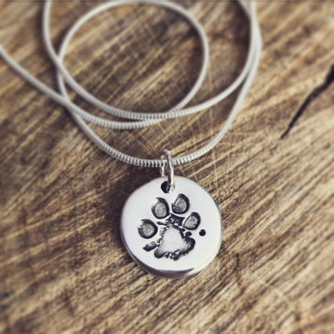 PAW PRINT &amp; NOSE PRINT JEWELLERY from £70.00