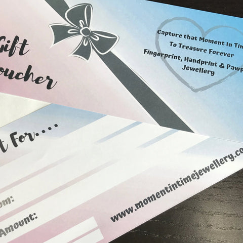 Fingerprint Jewellery Gift Voucher