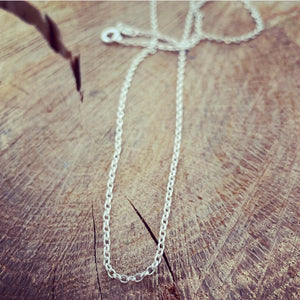 sterling silver belcher chain