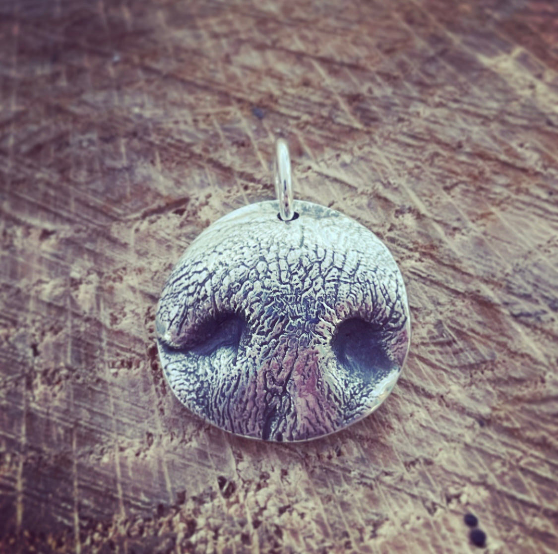 Dog Nose Print Pendant