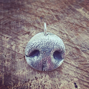 Dog Nose Print Pendant