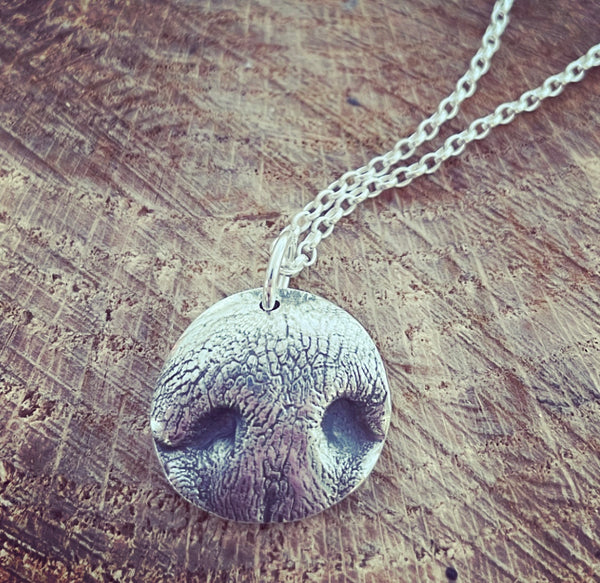 Dog Nose Print Pendant