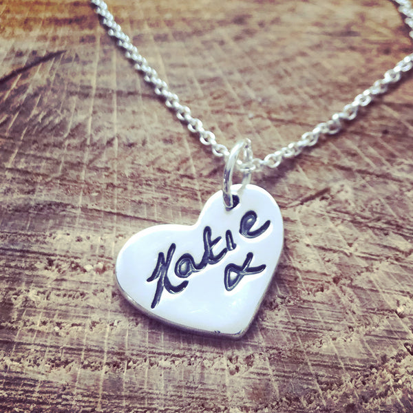 Signature Heart Pendant on a belcher chain