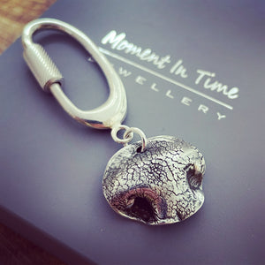 dog nose keyring